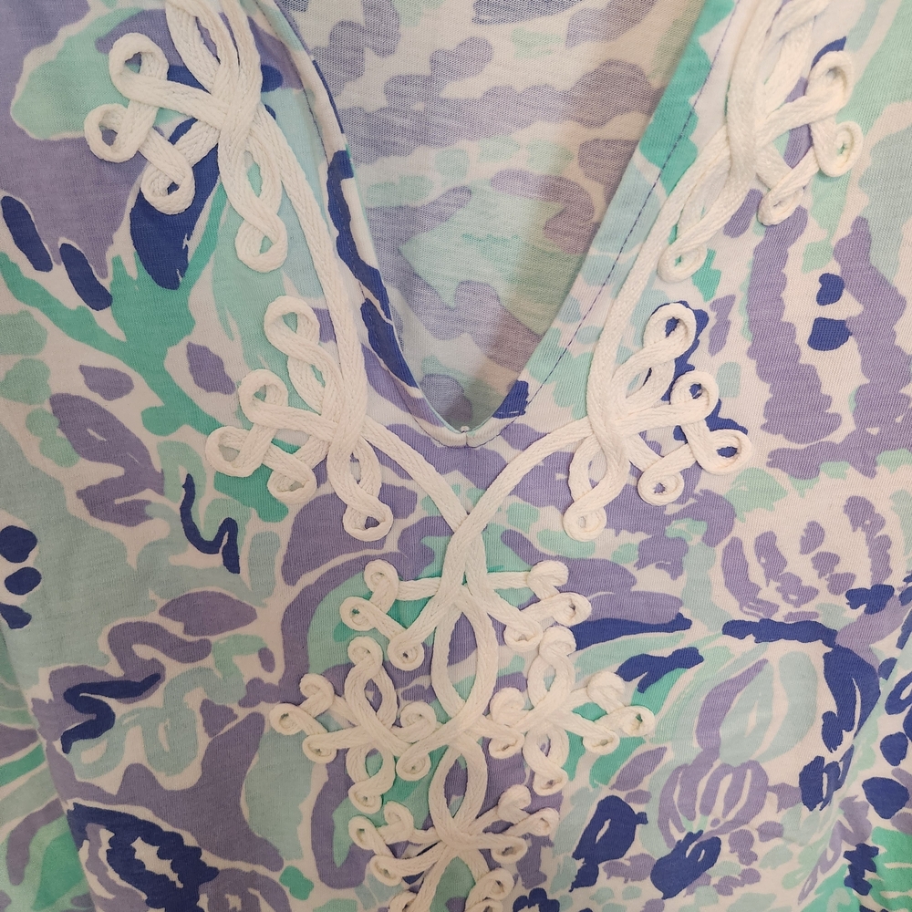 Lilly Pulitzer Marina Dress in LIlly Lilac, Womens, Large - Picture 4 of 6